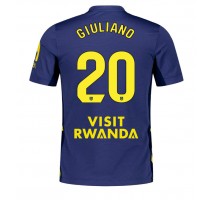 Atletico Madrid Giuliano Simeone #20 Koszulka Wyjazdowa 2025-26 Krótki Rękaw